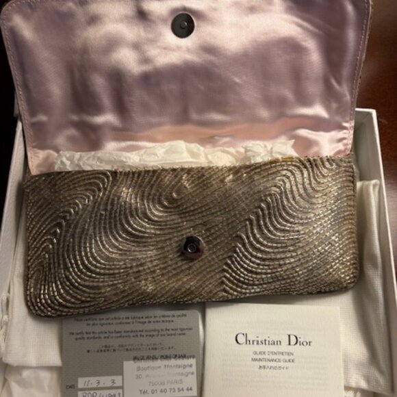 Vintage Christian Dior clutch - Picture 2 of 6
